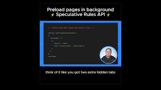 Yup, you can preload pages with the new Speculative Rules API!