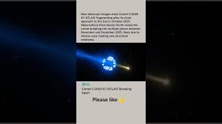 Comet C/2025 K1 (ATLAS) Breaking Apart
