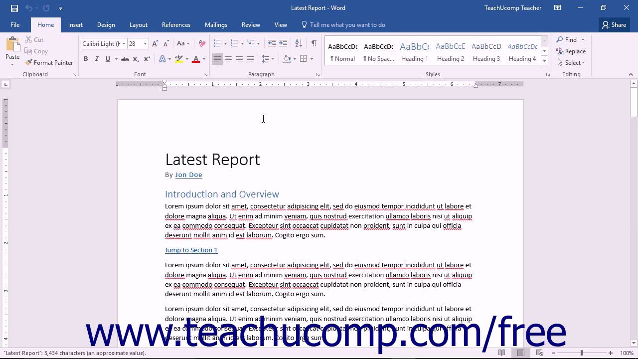 Word 2016 Tutorial Sharing by Email Microsoft Training - YouTube