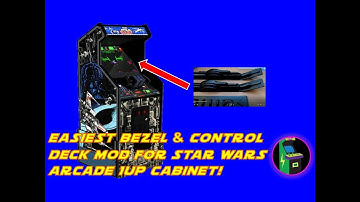 Star Wars Arcade 1Up - Easy Bezel Mod You Can Do In Minutes!