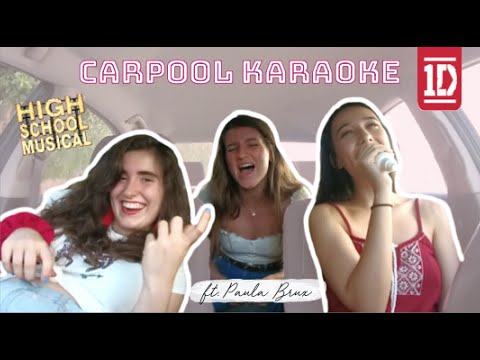 CARPOOL KARAOKE ft. Paula Brux | High School Musical, One Direction, Harry Styles...