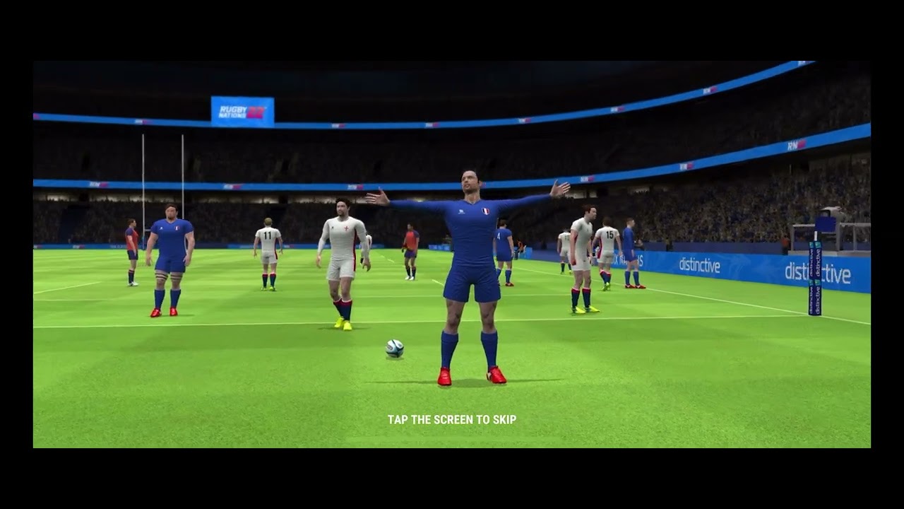 England vs France - Rugby Nations 22 Gameplay