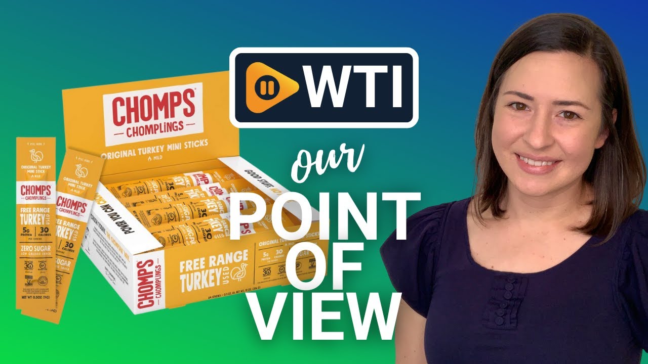 CHOMPS Snack Size Turkey Jerky Sticks | Our Point Of View