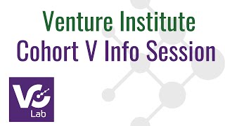 Venture Institute Info Session V