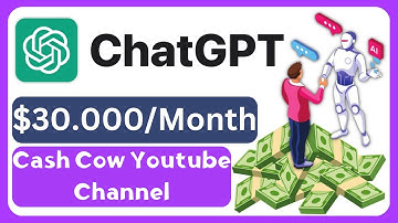 How To Make Money With ChatGPT And YouTube Cash Cow Channel 2023 (Chat GPT Tutorial)