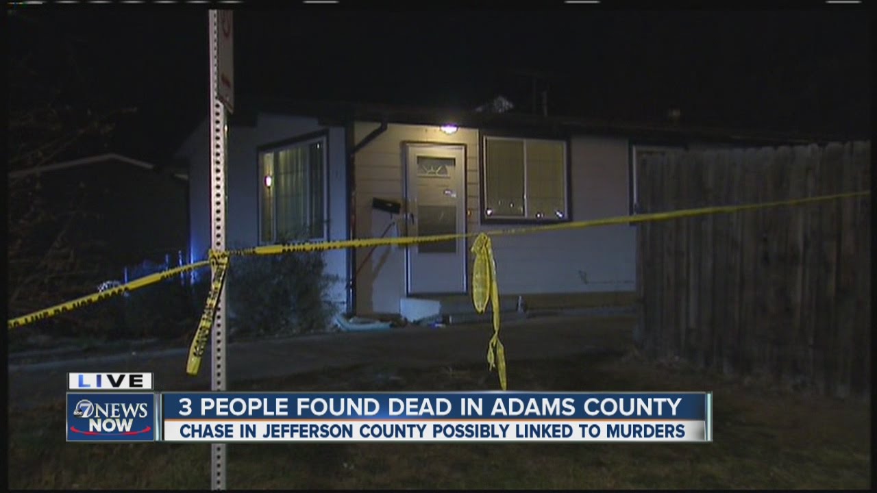 3 people found dead in Adams County - YouTube