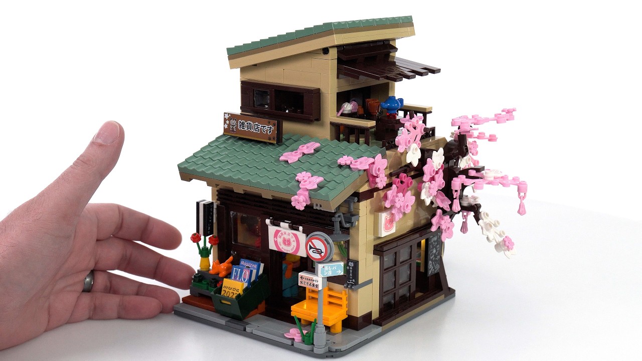 CaDA Kitty's Japanese Grocery Store set review! C66015