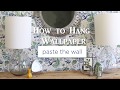 How to hang wallpaper paste the wall