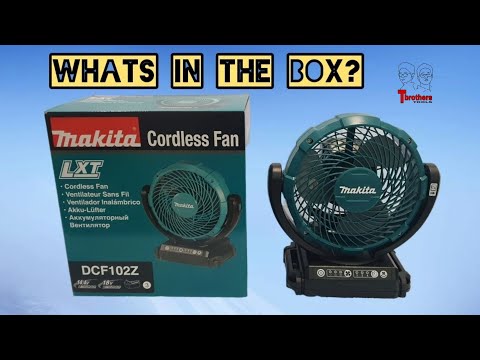 WHATS IN THE BOX? Makita DCF102Z 18V LXT Cordless Fan