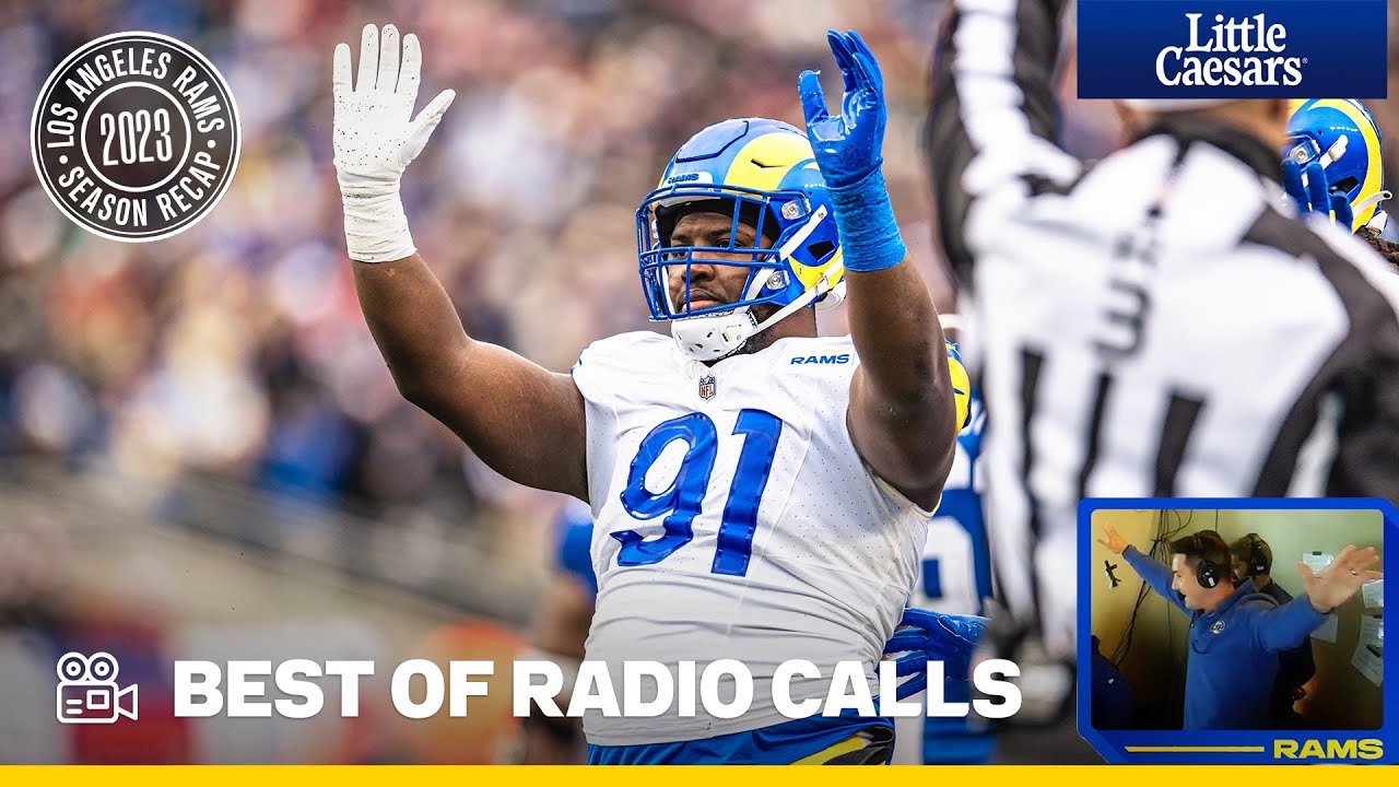 “THE CONDUCTOR!! Making Sweet Music At SoFi Stadium!!” | Best Of Rams Radio Calls