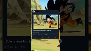 Gotten Shows His Hidden Power To Gohan