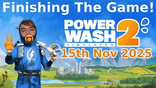 Finishing PowerWash Simulator 2!