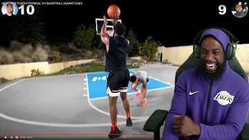 I BROKE HIS ANKLES! WE ALMOST FOUGHT! PHYSICAL 1V1 BASKETBALL AGAINST KENNY!