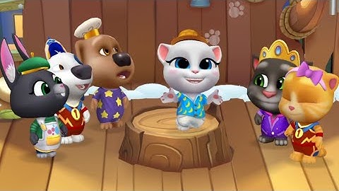 MY TALKING TOM FRIENDS: UP GAMEPLAY 2023 PART 5 ~ IOS, WALKTHROUGH, ANDROID, MOBILE GAME