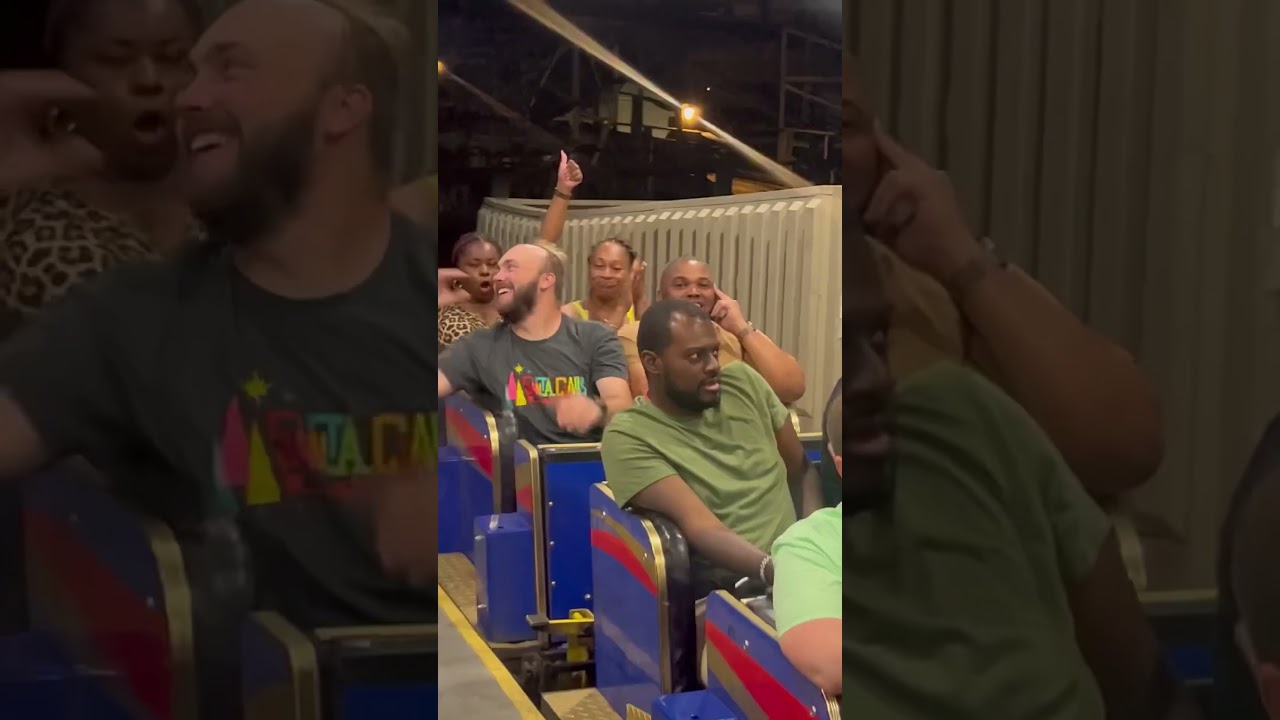 Before&After: The Voyage Wooden Roller Coaster at Holiday World 🤣