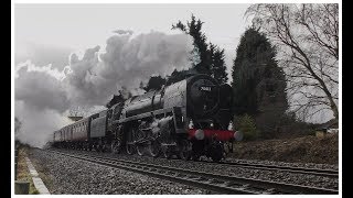 70013 'Oliver Cromwell' Takes Full Charge Of The Cotswold Venturer - 2018