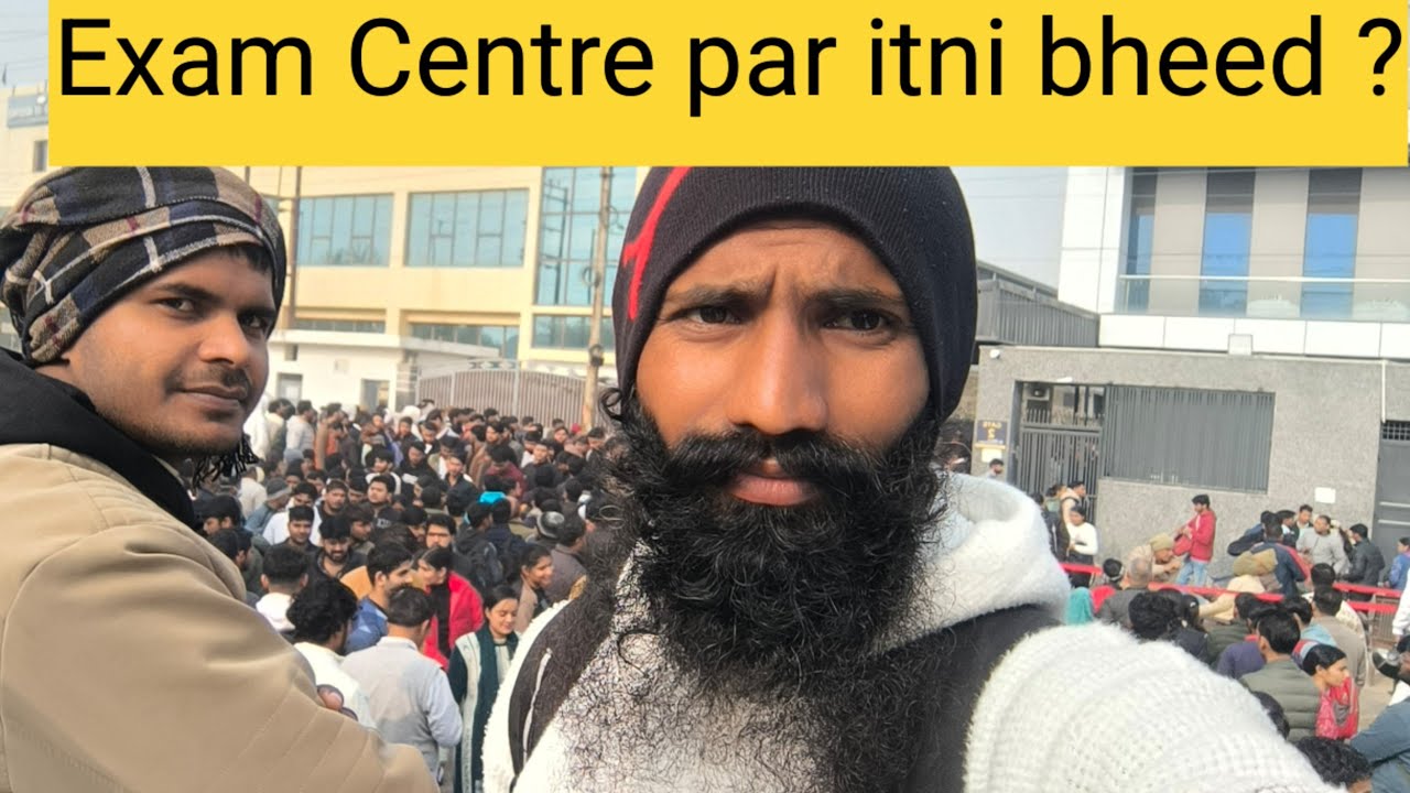 Aadarsh Pariksha Kendra Noida Sector 155 Delhi Police HCM Exam Vlog 