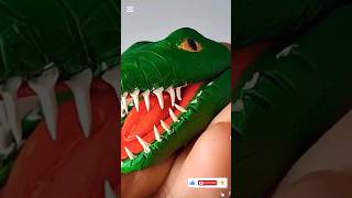 🐊 Crocodile Head Made from Clay!