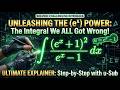 Smart Integration of (e^x + 1)² / (e^x - 1) Explained