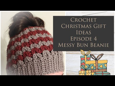 MINAKOLIFE Women's Handmade Messy Bun Beanie - Stretchy Ponytail Hat For Winter - View #3