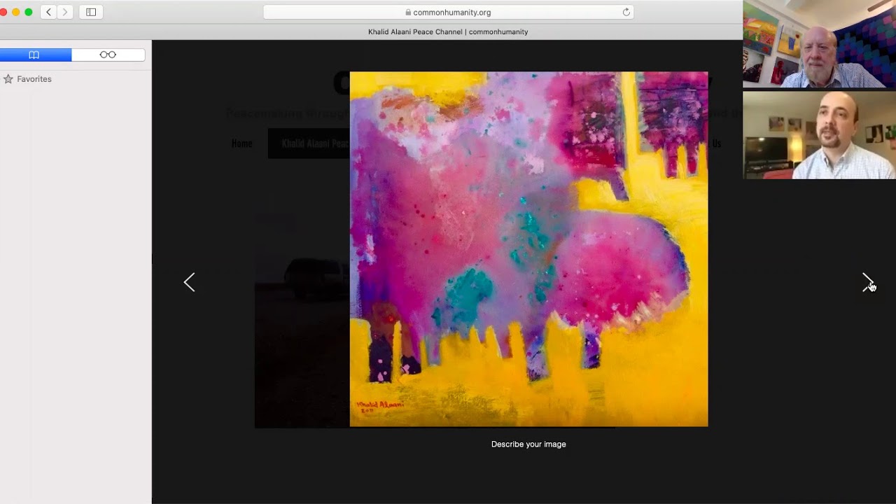 Khalid Alaani, Iraqi Artist