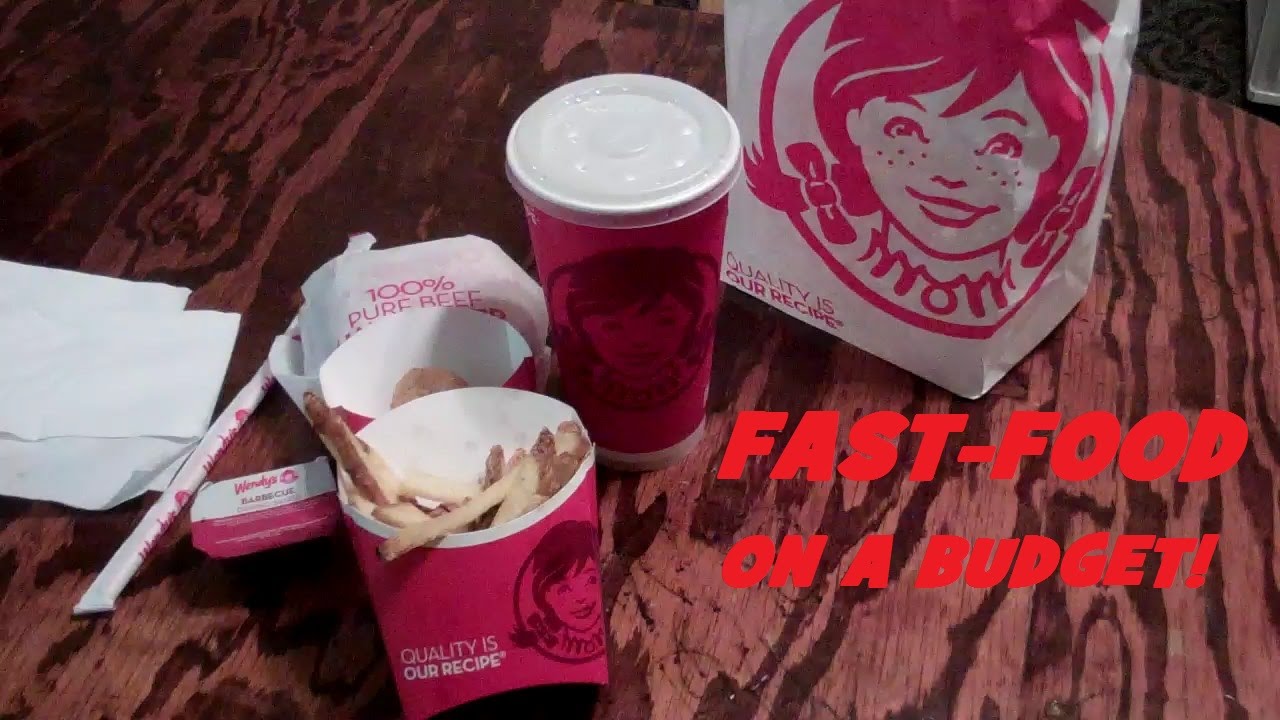 Wendy's 4 for 4 Dollars Value Meal Deal Review YouTube