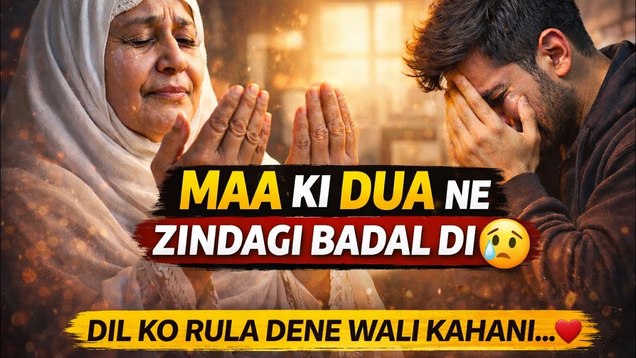 Jab Duniya Ne Saath Chhoda… Maa Ki Dua Kaam Aa Gayi | Emotional Bayan