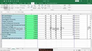 Apply Page Break Preview in Excel- Page Break Preview in Excel Tutorial