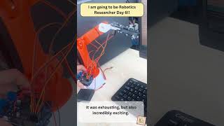 I am going to be Robotics Researcher Day 6 #robotics #arduino #raspberrypi #coding #uk #london