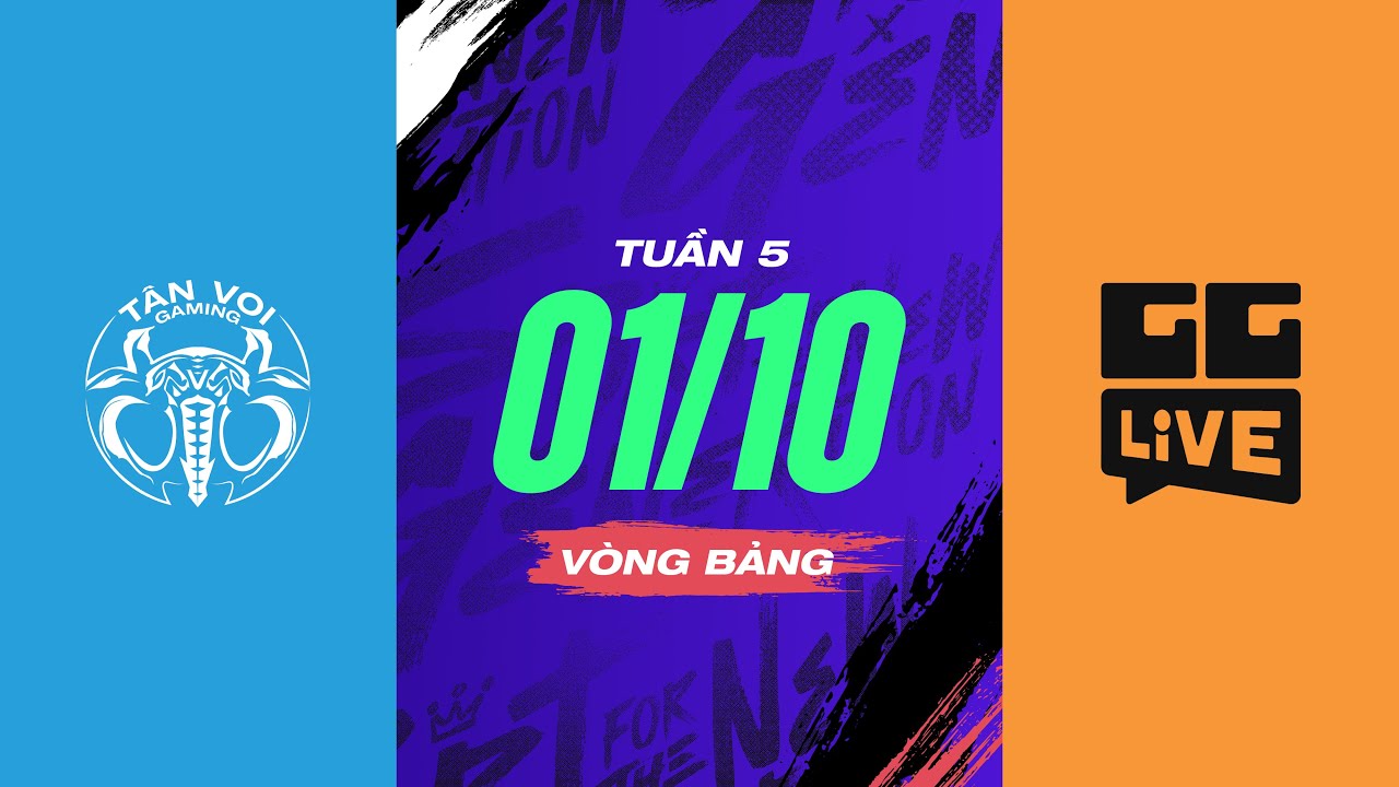 TÂN VOI GAMING VS GG LIVE: VỮNG VÀNG GIỮ TOP | ĐTDV MÙA ĐÔNG 2023 - VÒNG BẢNG NGÀY 01/10