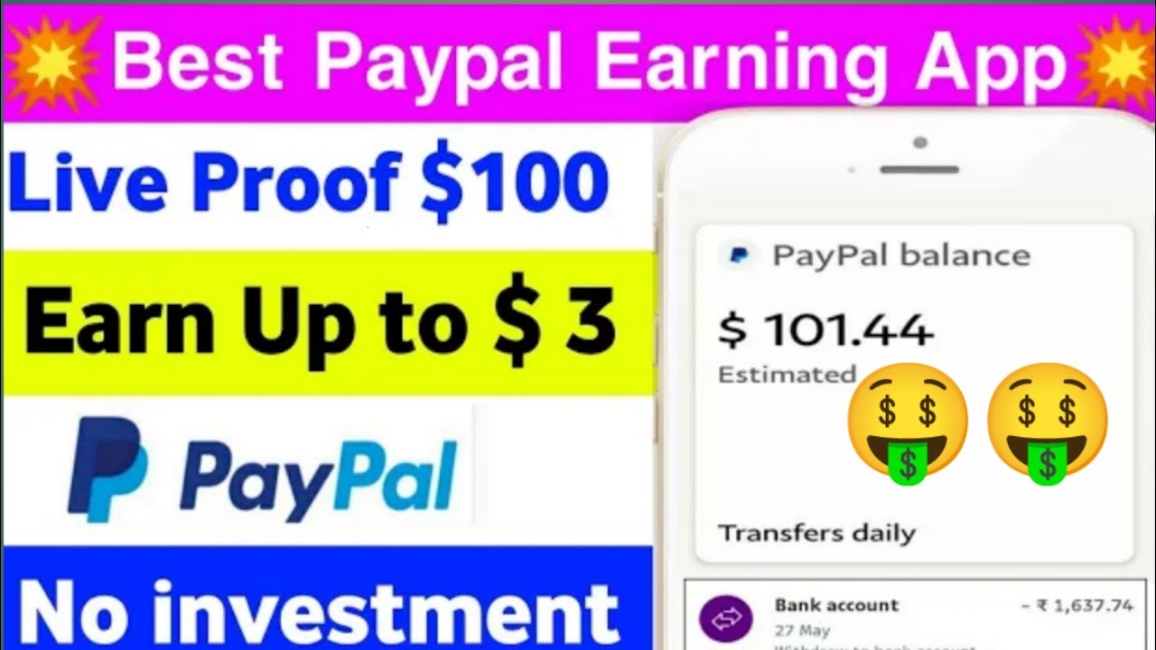PayPal Earning Apps January 2023 Today Paypal Earning App Walk And