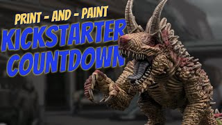 Print and Paint  |  Kickstarter Countdown 1-2