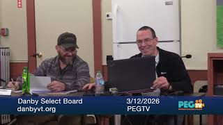 Danby Select Board - March 12, 2026