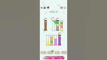 SortPuz Level 13 | Water Sort Puzzle Level 13
