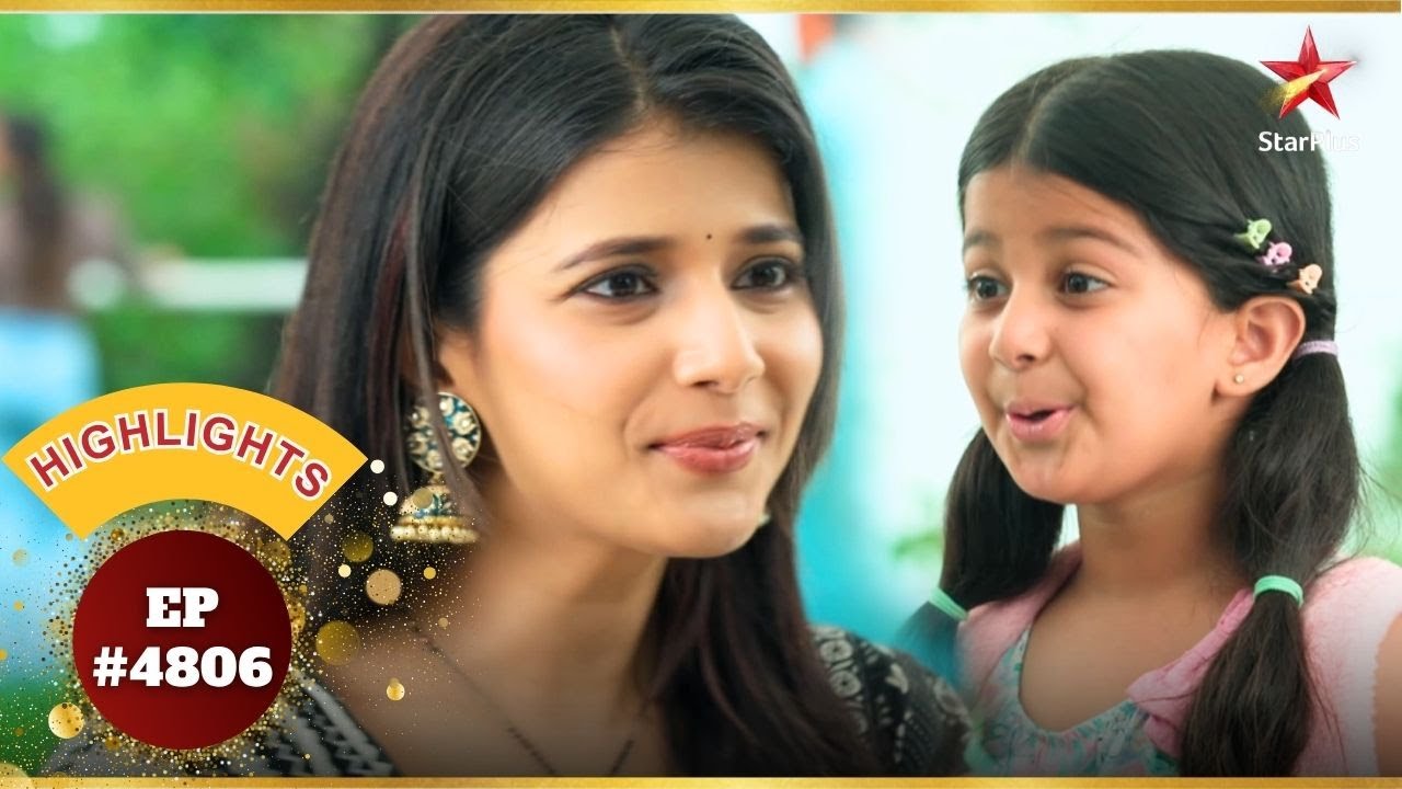 Abhira ने Maira को गिरने से बचाया! | Ep.4806 | Highlights|Yeh Rishta Kya Kehlata Hai|Mon-Sun|9:30 PM