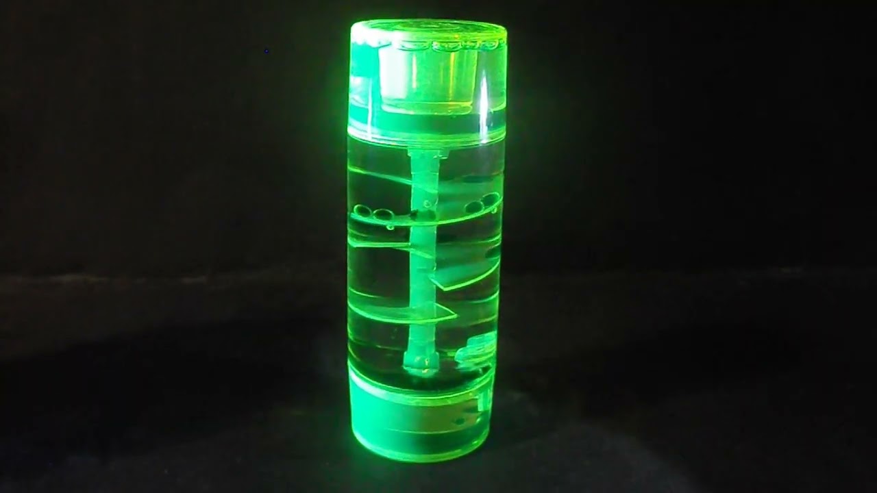 Fluorescent Kinetic Sculpture