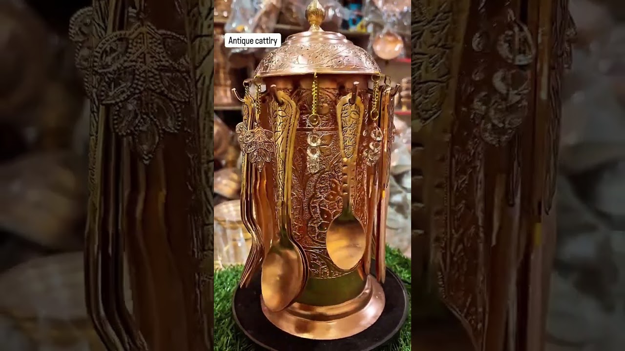 Kashmiri Copper Utensils 🍁 || Copper Cutlery Set 😍  
