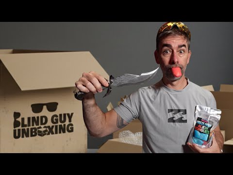 I’m petrified to eat this – a Blind Guy Unboxing