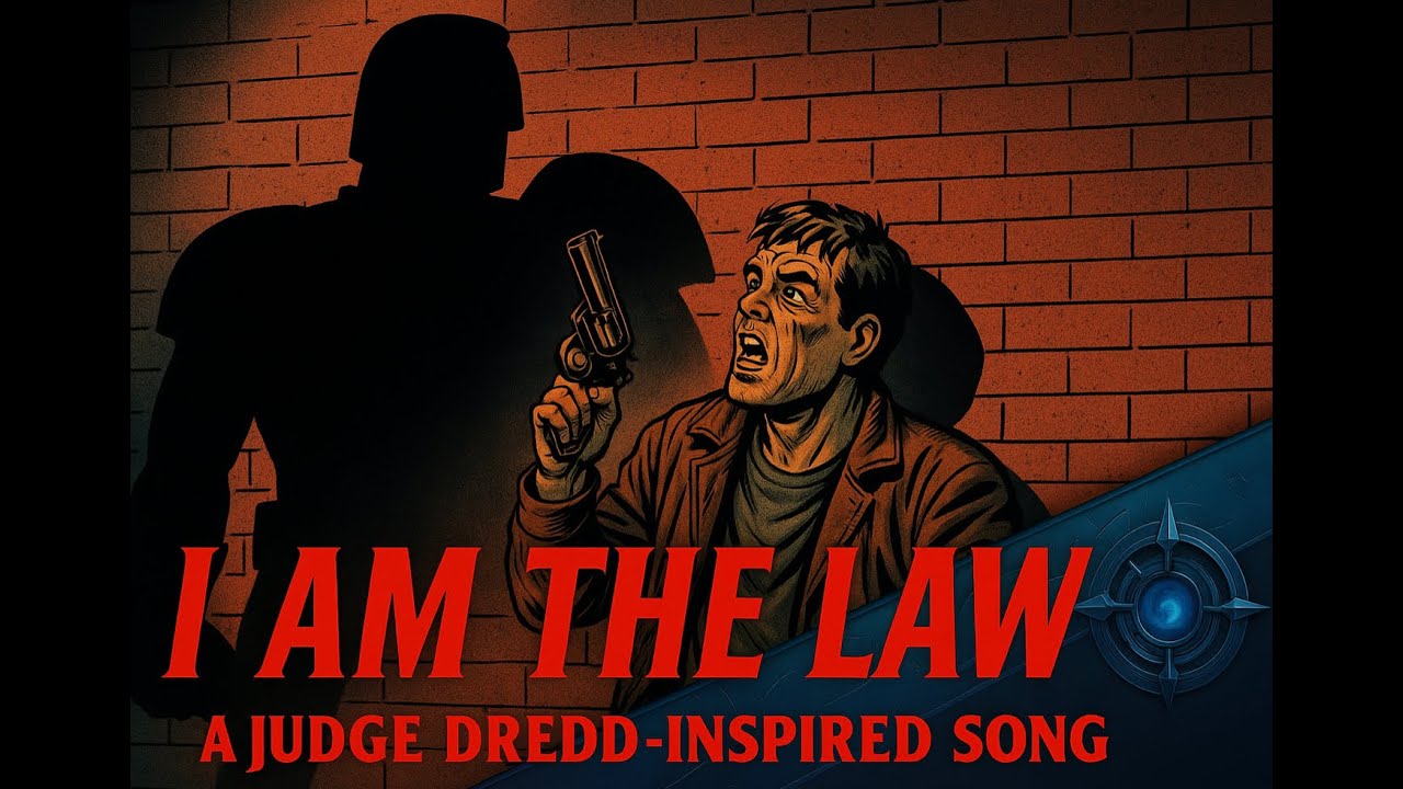 I am the law, a Judge Dredd-inspired song from the perspective of the criminal.