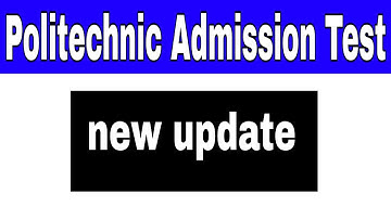 Big Update | Politechnic Admission Test Assam 2020 |Assam PAT 2020 |Assam Politechnic Admission 2020