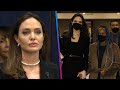 Angelina Jolie GIVES Tearful Speech With Daughter Zahara By Her Side