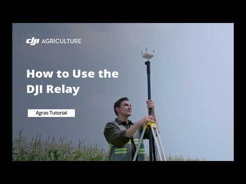 How to Use the DJI Relay | DJI Agras Tutorial