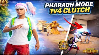 😱FINALLY! PHARAOH MODE IS BACK💀1v4 CLUTCH 🔥