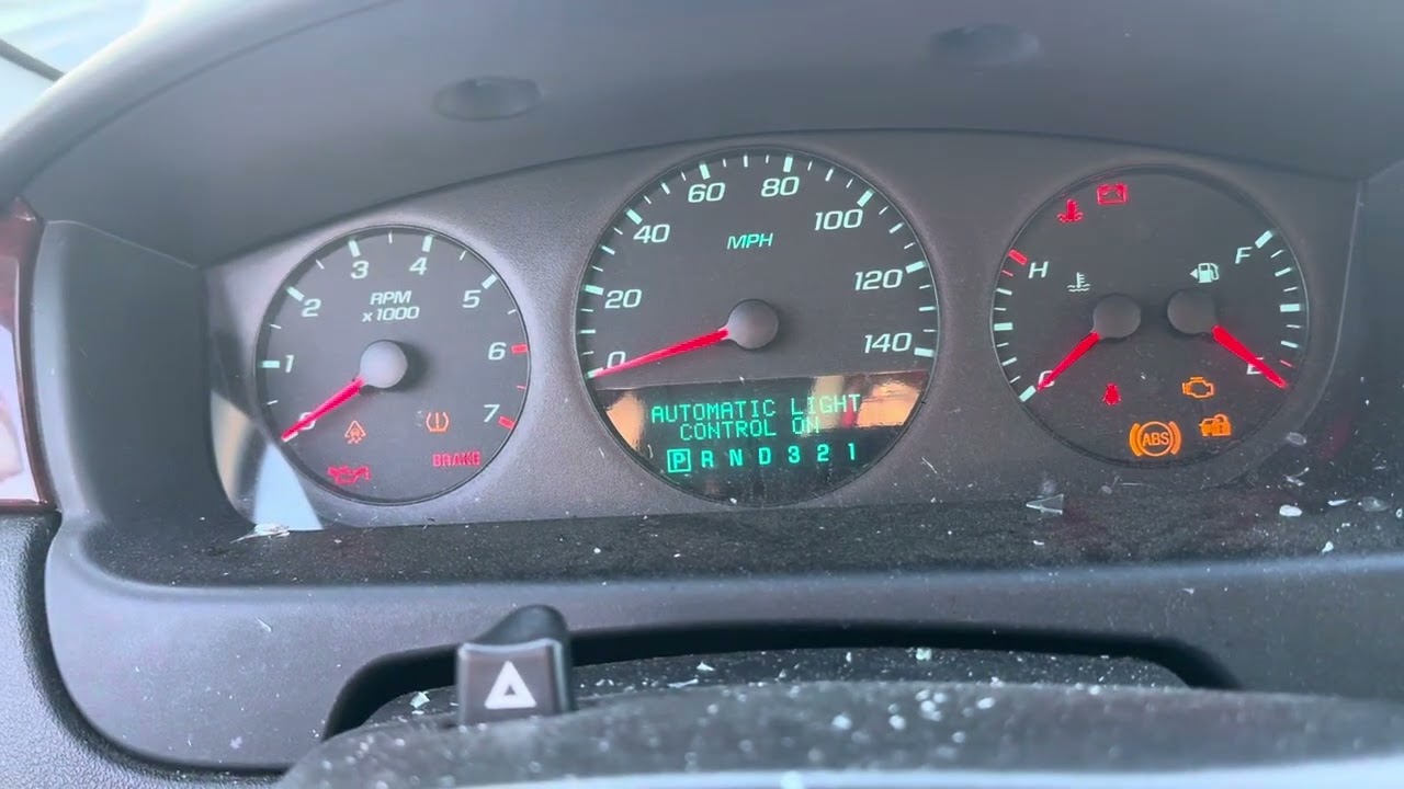 2010 Chevy Impala Startup