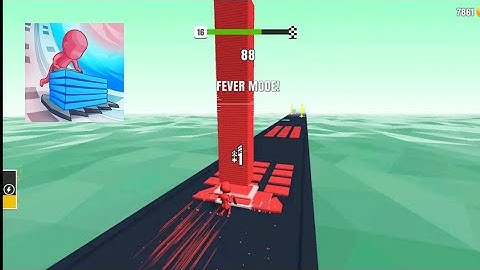Stack Colors Gameplay Walkthrough (iOS, Android) Part 1 - Level 1-8