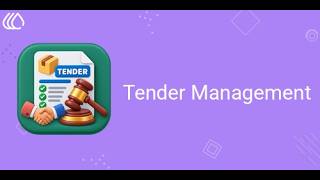 Configuration || Tender Management in Odoo || INKERP screenshot 5
