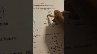 EngageNY: 1st grade, Module 1, Lesson 30 HW