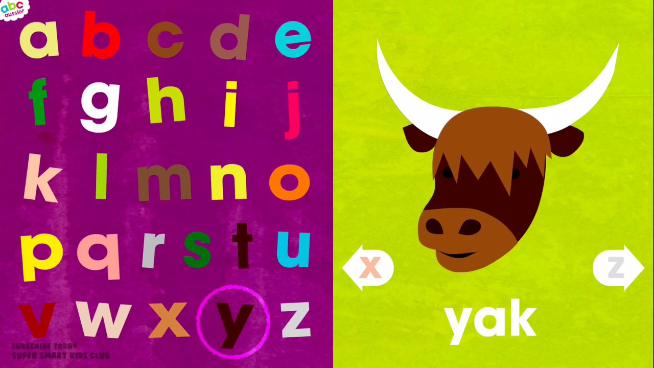 Alphabet Song & Flashcards on the Go with ABC Aussie iPhone YouTube