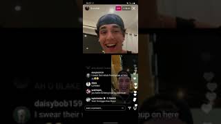 Information Bryce Hall ig live with noah beck, tayler holder,Thomas petrou and Blake gray (Full) News