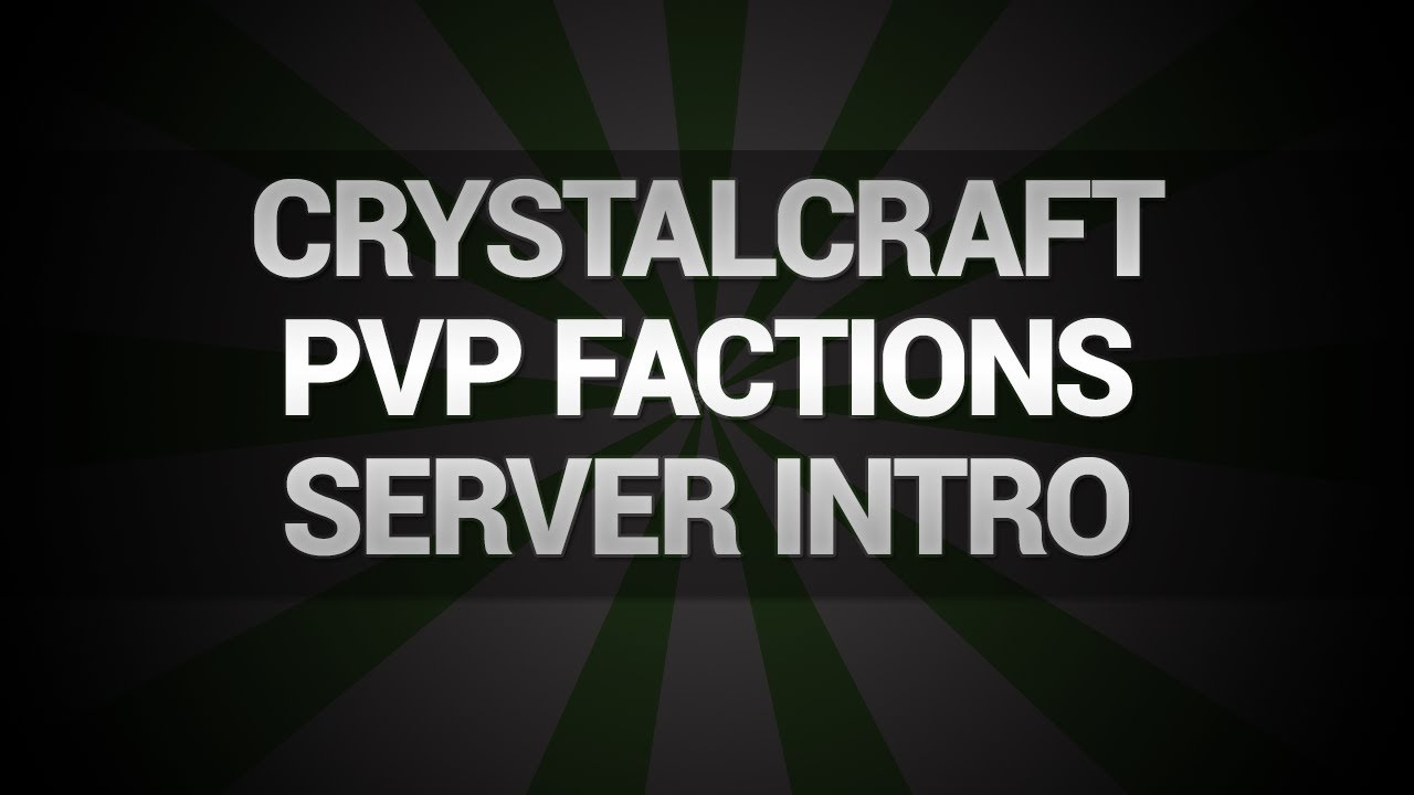 Minecraft - CrystalCraft Server PvP Factions Raid Grief Guns - YouTube